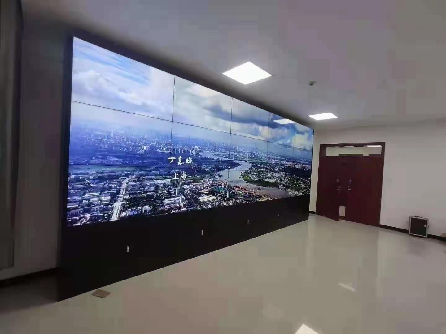 永靖拼接屏-55寸京东方液晶拼接屏3X4案例展示